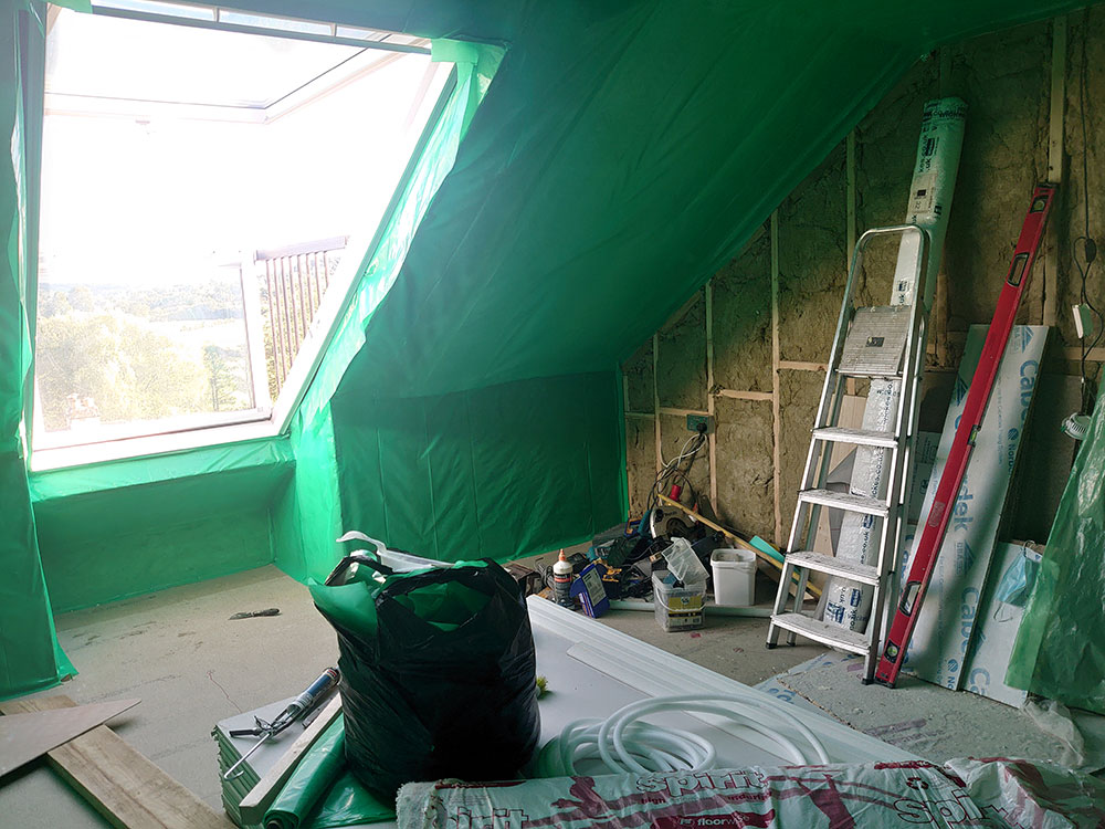 Roof windows fitted to a home in Chippenham